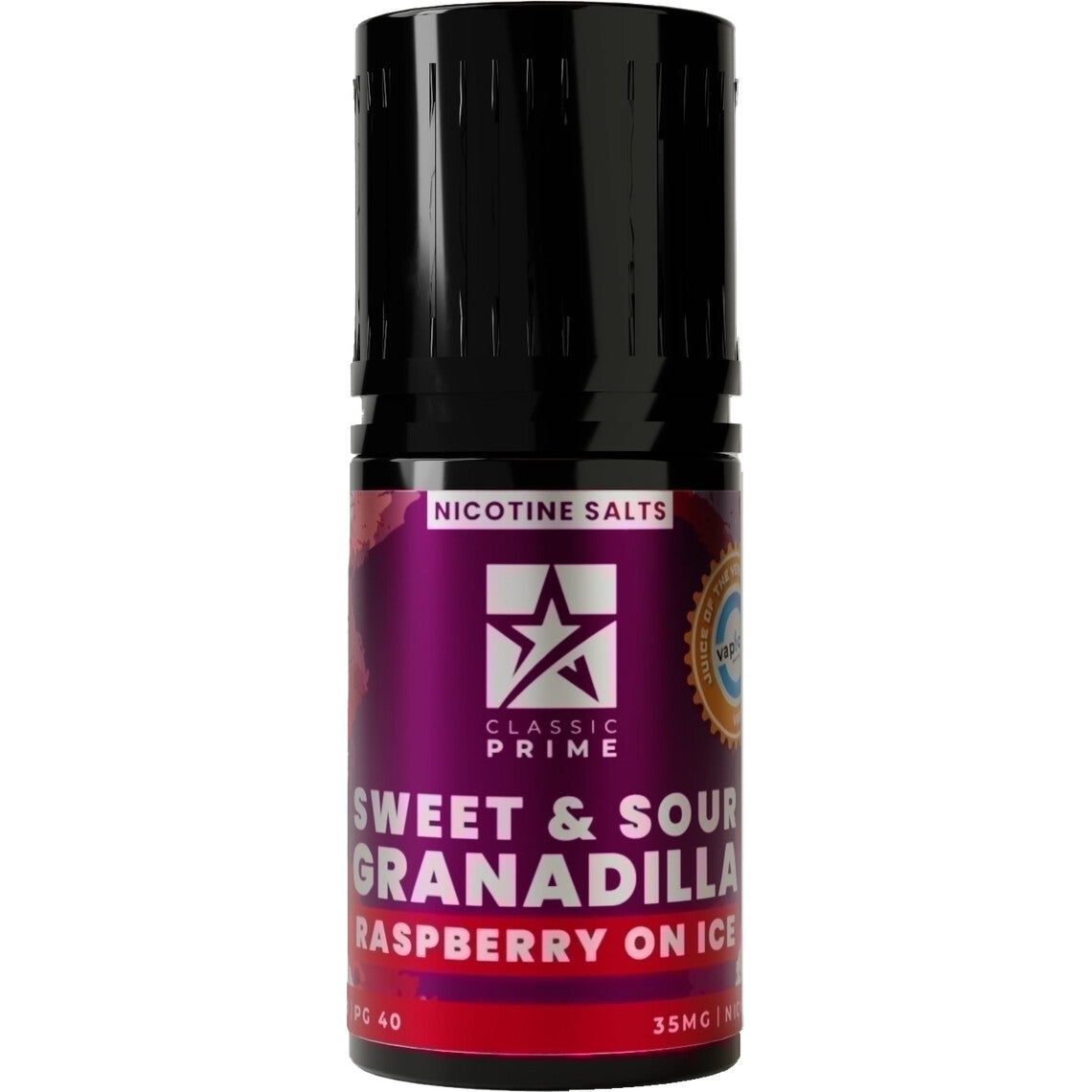 Classic Prime Salts - Sweet & Sour Granadilla Raspberry