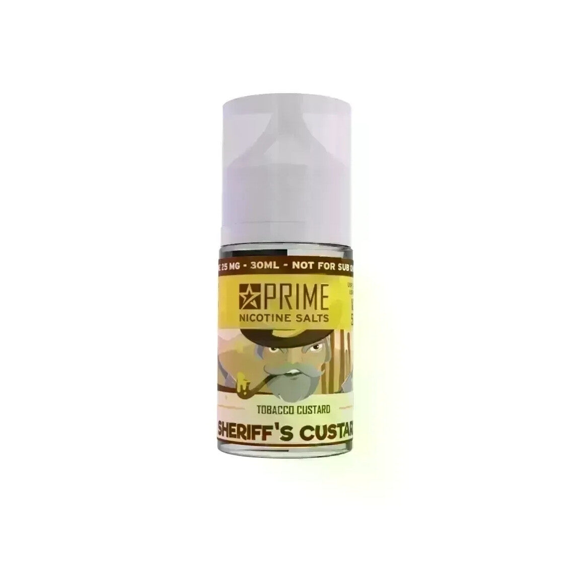 Prime Nic Salts - Sheriff's Custard 25MG 30ML