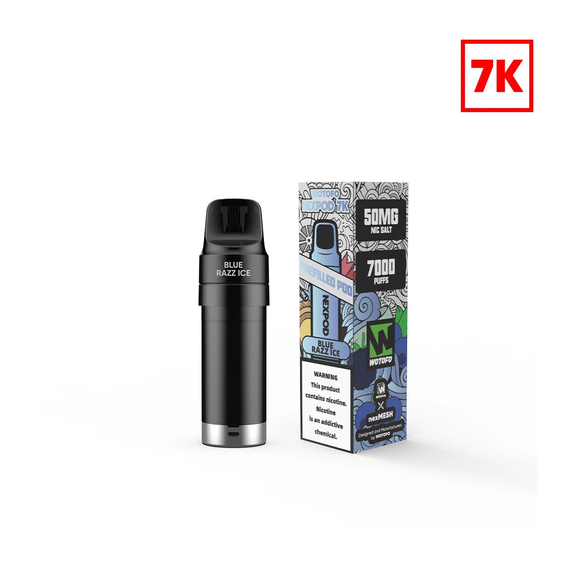 Wotofo 7000 puff Pod 50mg