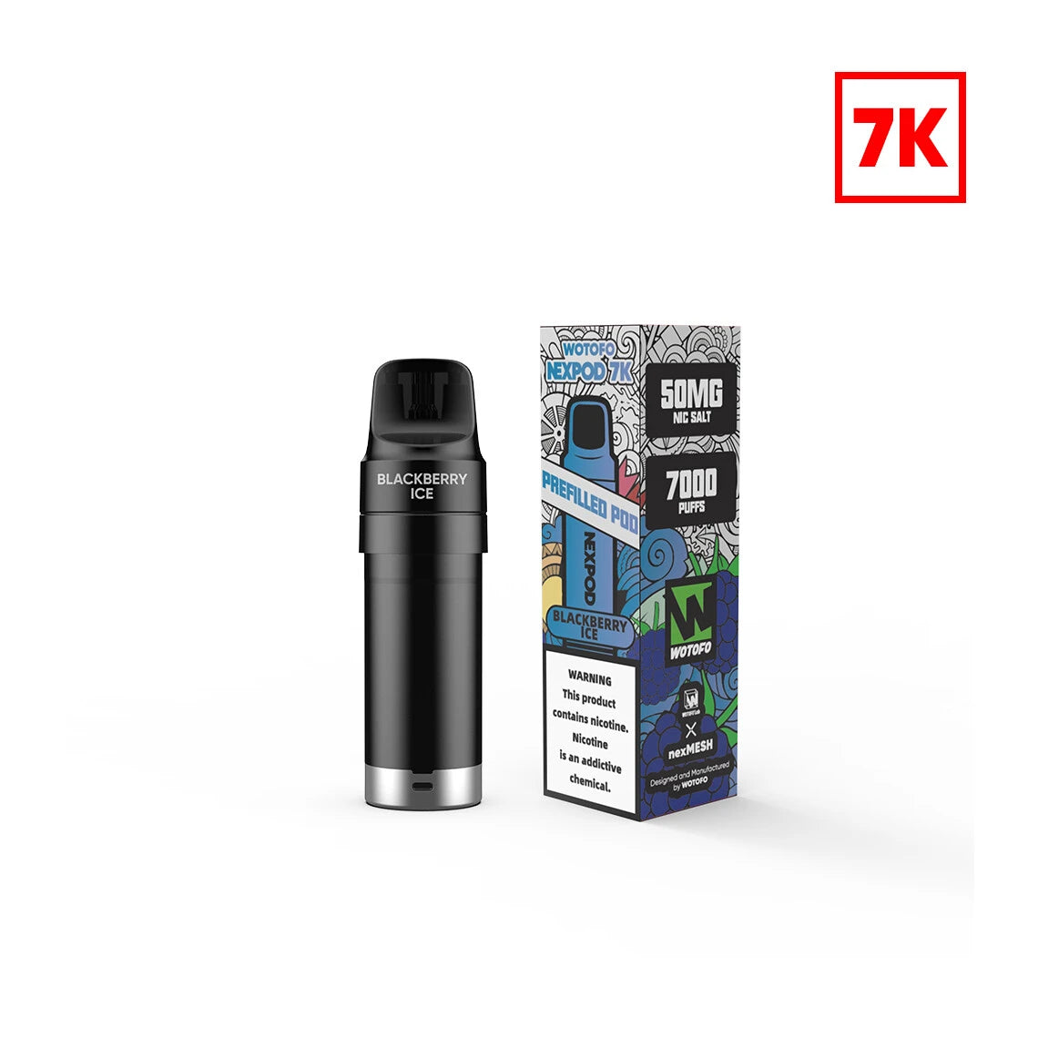 Wotofo 7000 puff Pod 50mg