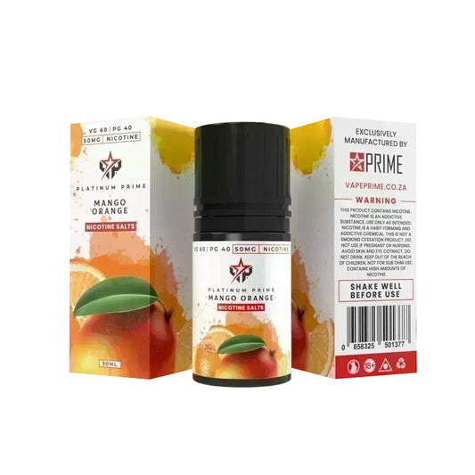 Platinum Prime Salts - Mango & Orange 30ML 50MG